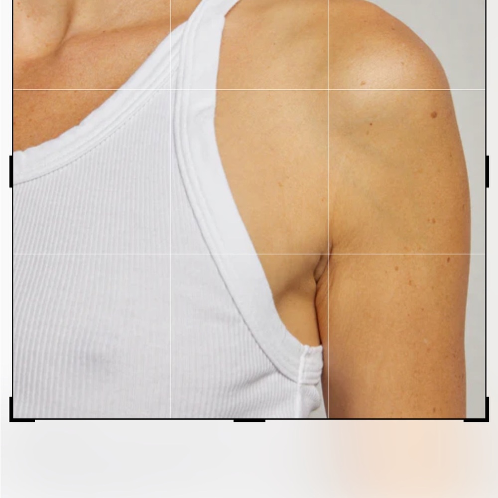 perfectwhitetee Women's Annie White Tank Top NWT Original Packaging - Picture 2 of 7